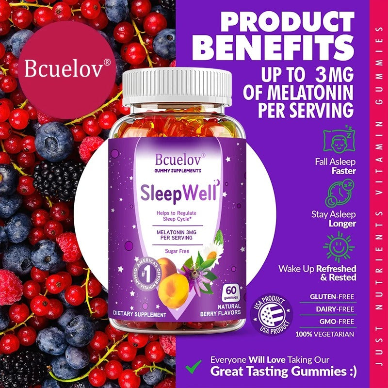 Sleep Gummies - Fight Insomnia, Relieve Stress!