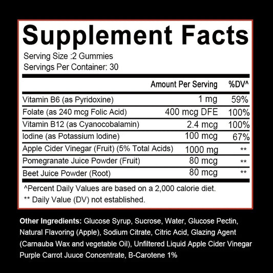 Apple Cider Vinegar Gummies - Weight Management