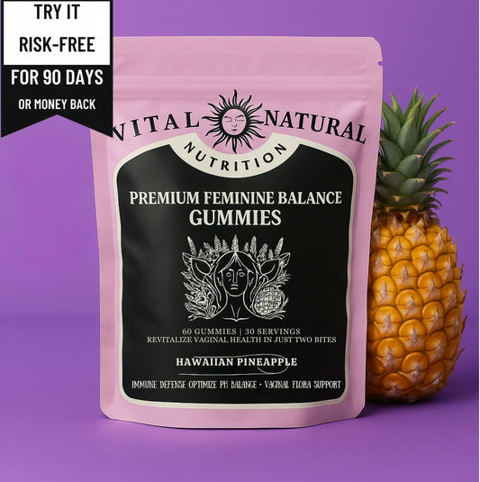 Vital Source Feminine Balance Gummies - Hawaiian Pineapple