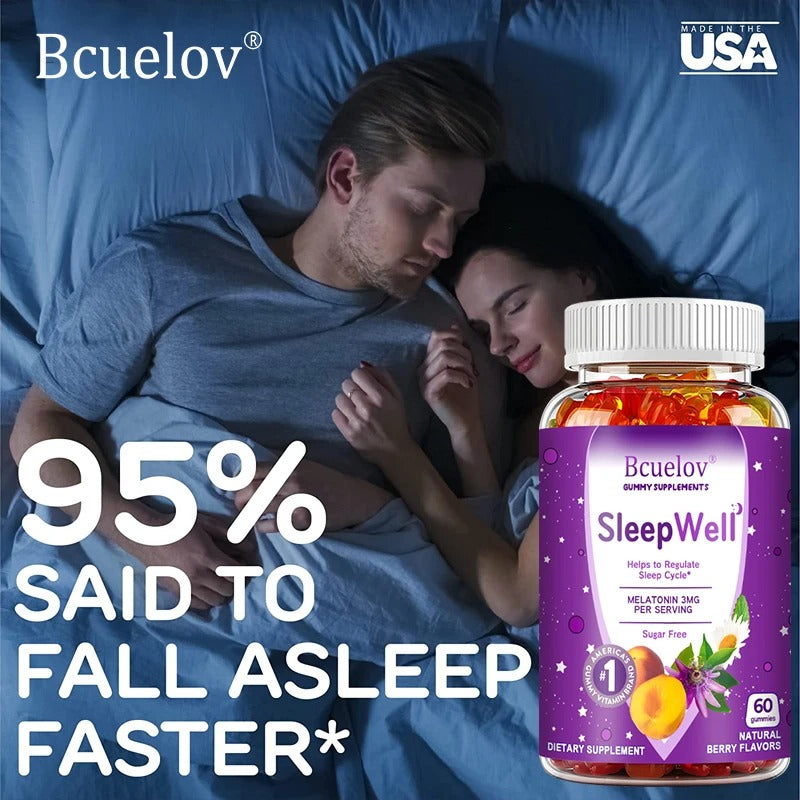Sleep Gummies - Fight Insomnia, Relieve Stress!