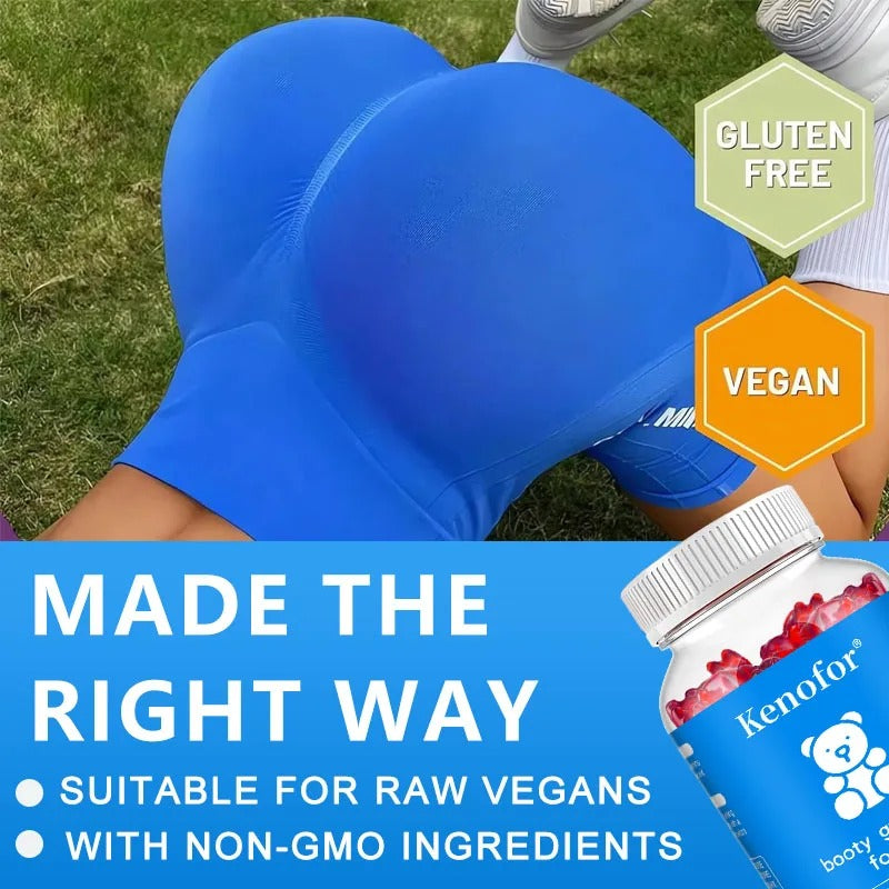 Booty Gummies Hip Big Butt Enhancement Buttock Natural.