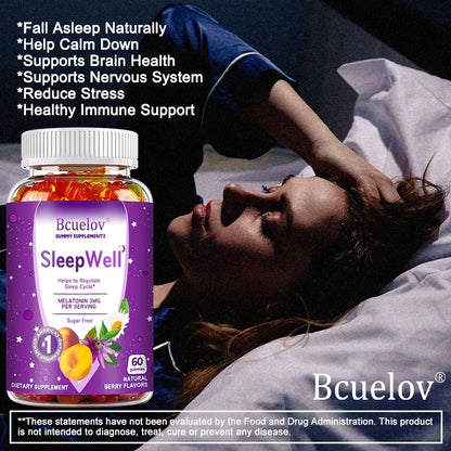 Sleep Gummies - Fight Insomnia, Relieve Stress!