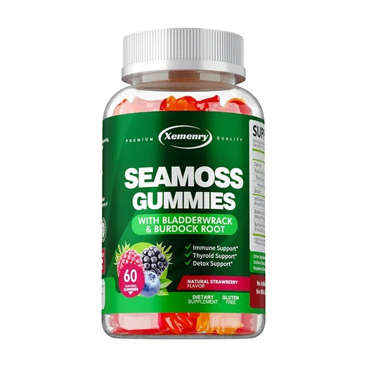 SEA MOSS Gummies - Supports Thyroid Health, Natural Detoxification