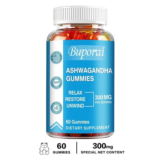 Ashwagandha Gummies - Relieve Stress, Enhance Memory